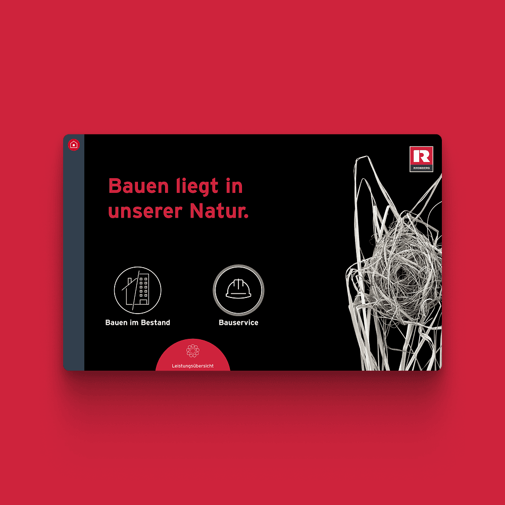 Rhomberg Bau Messe App