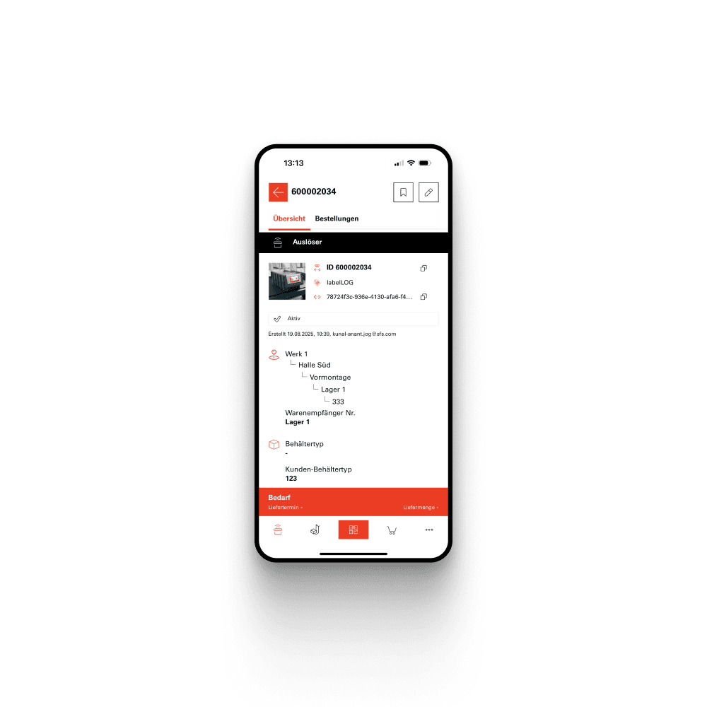 eLogistics® NXT App